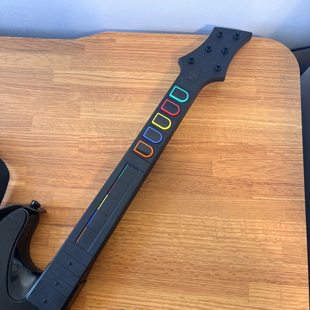For Parts Untested Guitar Hero World Tour RedOctane PS3 Wireless Guitar Sunburst